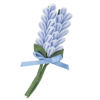 ラベンダーのブローチ