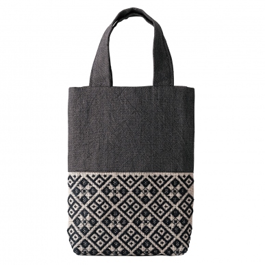 Mini bag  dark grey color