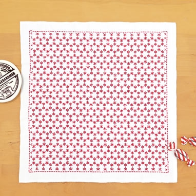 角亀甲つなぎ（白）