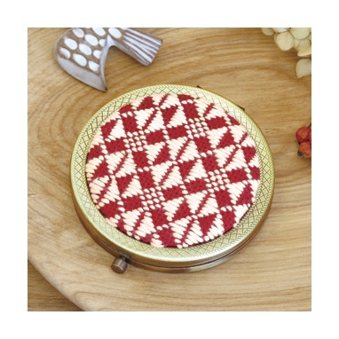 Compact mirror (Wine)