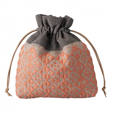 Kintyaku pouch old rose color