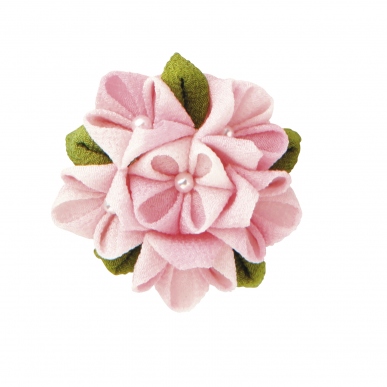 あじさいのブローチ