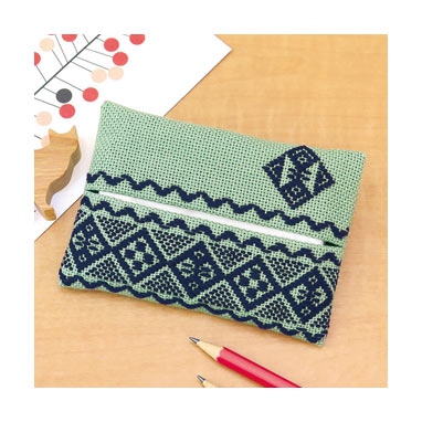 Tissue case (Soft green)