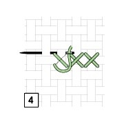 1目ずつ横に刺し進める場合05