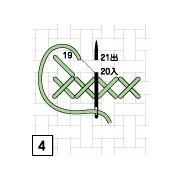 横に往復しながら刺す場合05