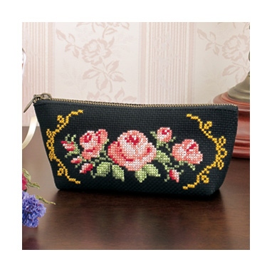 ペンケース　バラ