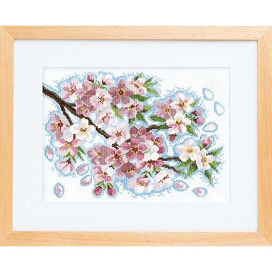 桜堤のほとりで