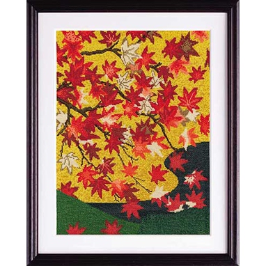 吉野龍田図屏風より