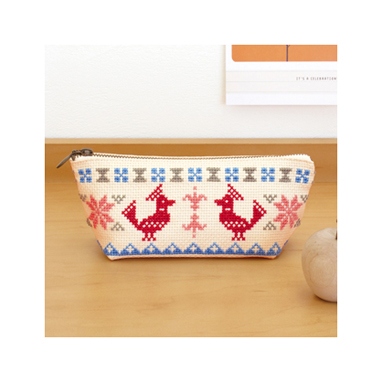 ペンケースペアバード