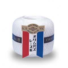 金票18番レース糸 50g