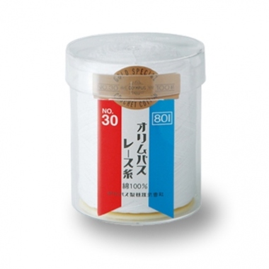 金票30番レース糸（白） 100g