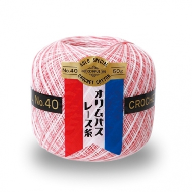 GOLD LABEL #40 Lace Yarn＜Shaded＞ 50g