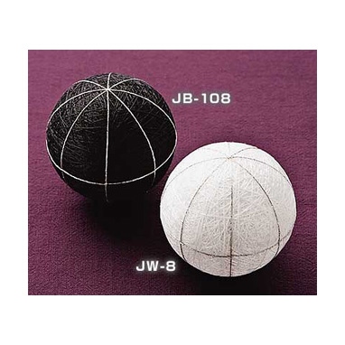 地割り済手まり芯<8等分・黒>