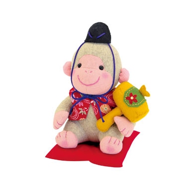 幸福の白さる(ぬいぐるみ)