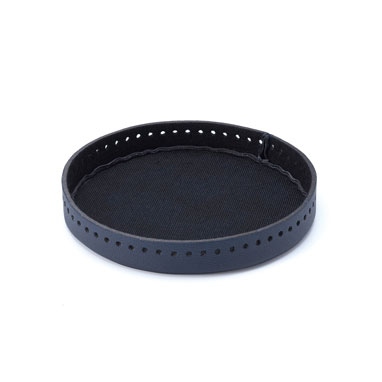 AB-801 Braided bag bottom round type　　small・navy