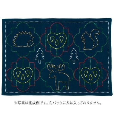 森の動物クッキー