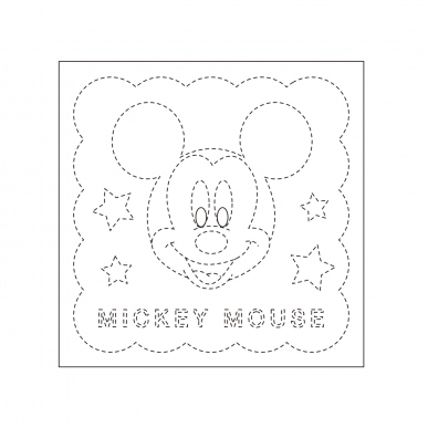 ミッキーマウス（白)