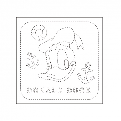 ドナルドダック（白)