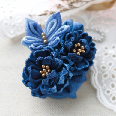 Butterfly and marigold