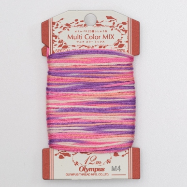 25番刺しゅう糸　マルチカラーミックス