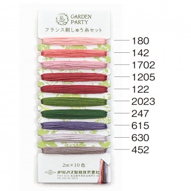 Embroidery Thread Set  (Card type)