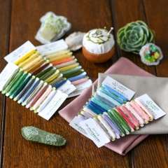 GARDEN PARTY フランス刺しゅう くるみボタン | 刺しゅう | 商品