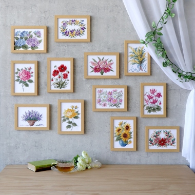 Flower Frames in 12 months            ～Marie Cathrine Collection～