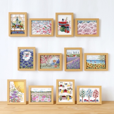 Small floral landscapes in 12 monthes～”Marie Catherine” Collection～