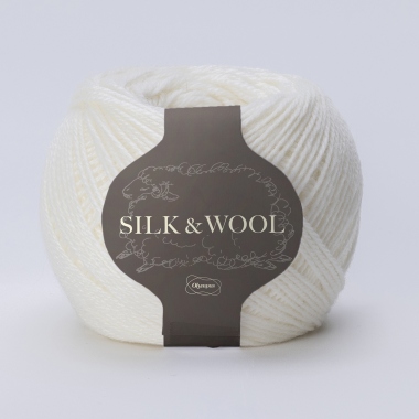 SILK&WOOL　1番色使用　4玉使用