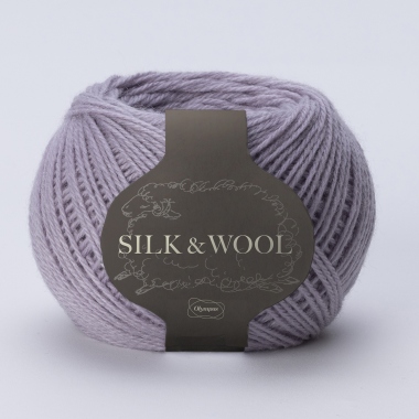 SILK&WOOL　5番色使用　6玉使用