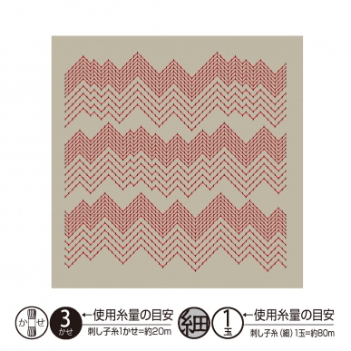 HANAHANAページ Hana-Fukin（Sashiko Textile lab）, Sashiko, Products