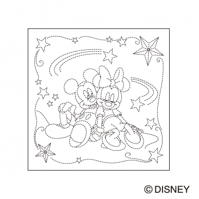 ミッキー＆ミニー（白）