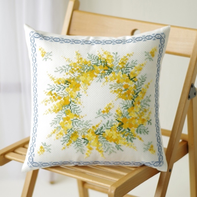 ミモザのリース