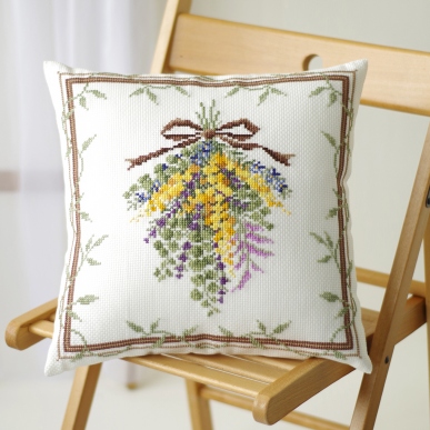 ミモザのスワッグブーケ