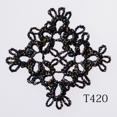 タティングレース糸＜ラメ＞