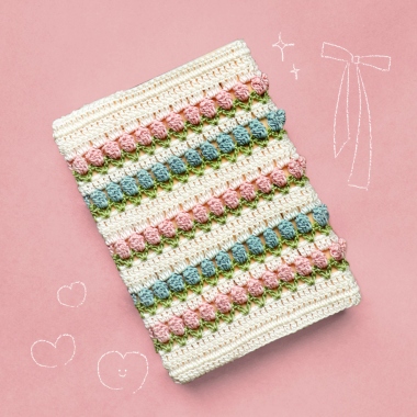 チューリップのブックカバー