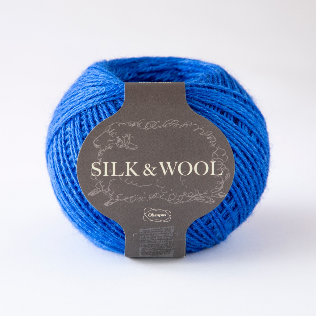SILK&WOOL　11番色　9玉使用
