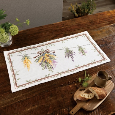 ミモザのスワッグブーケ