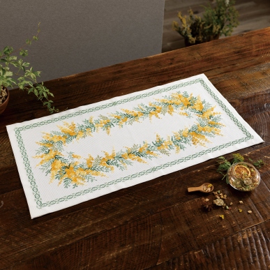 ミモザのリース