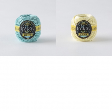 エミーグランデ＜カラーズ＞10g玉巻　220番 3玉、540番 2玉使用