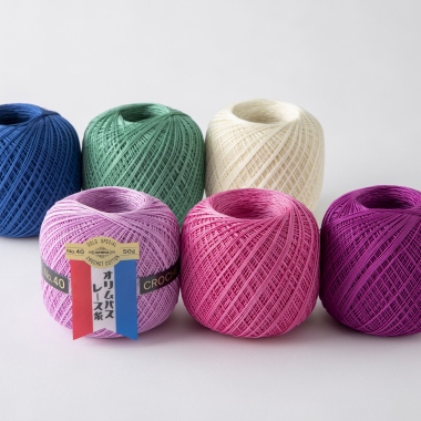 金票40番レース糸 50g