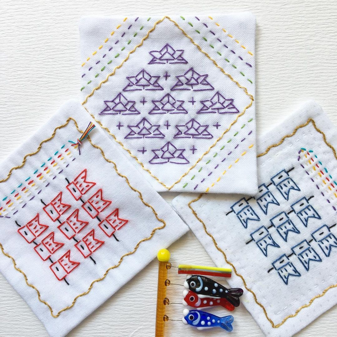 端午の節句コースター