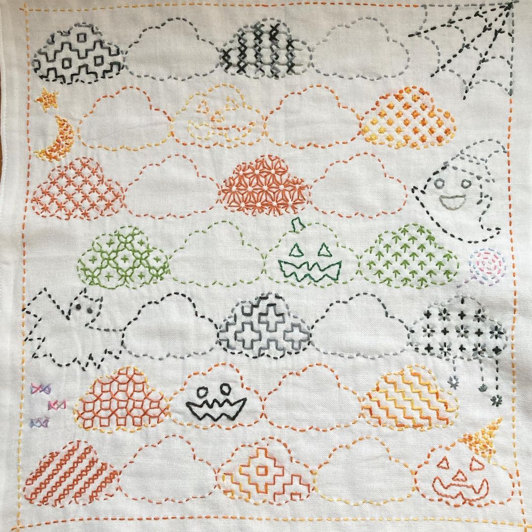 寄せ模様 ハッピーハロウィン