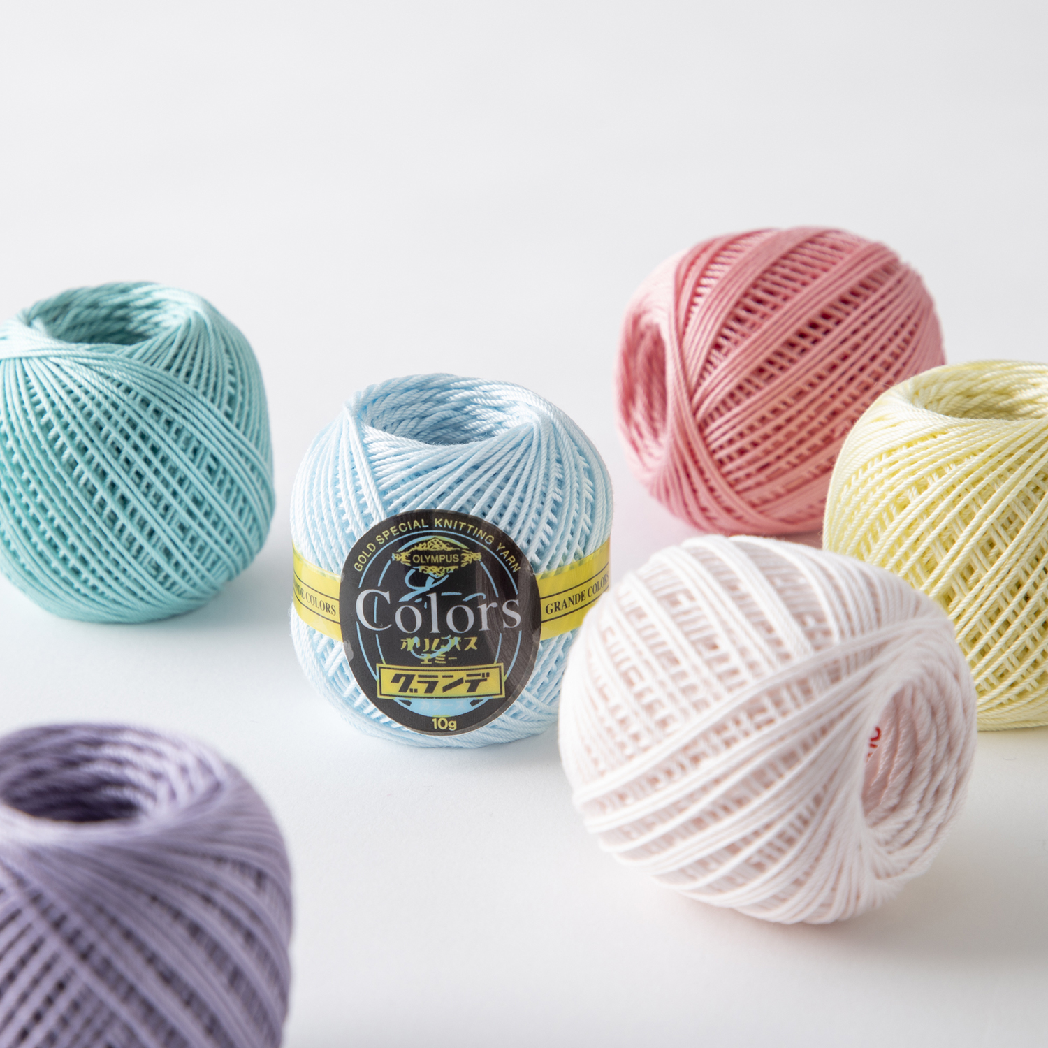 エミーグランデ＜カラーズ＞ 10g玉巻 | レース糸 | 商品紹介 | 手芸の