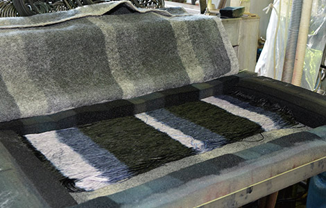 Kasuri dyeing